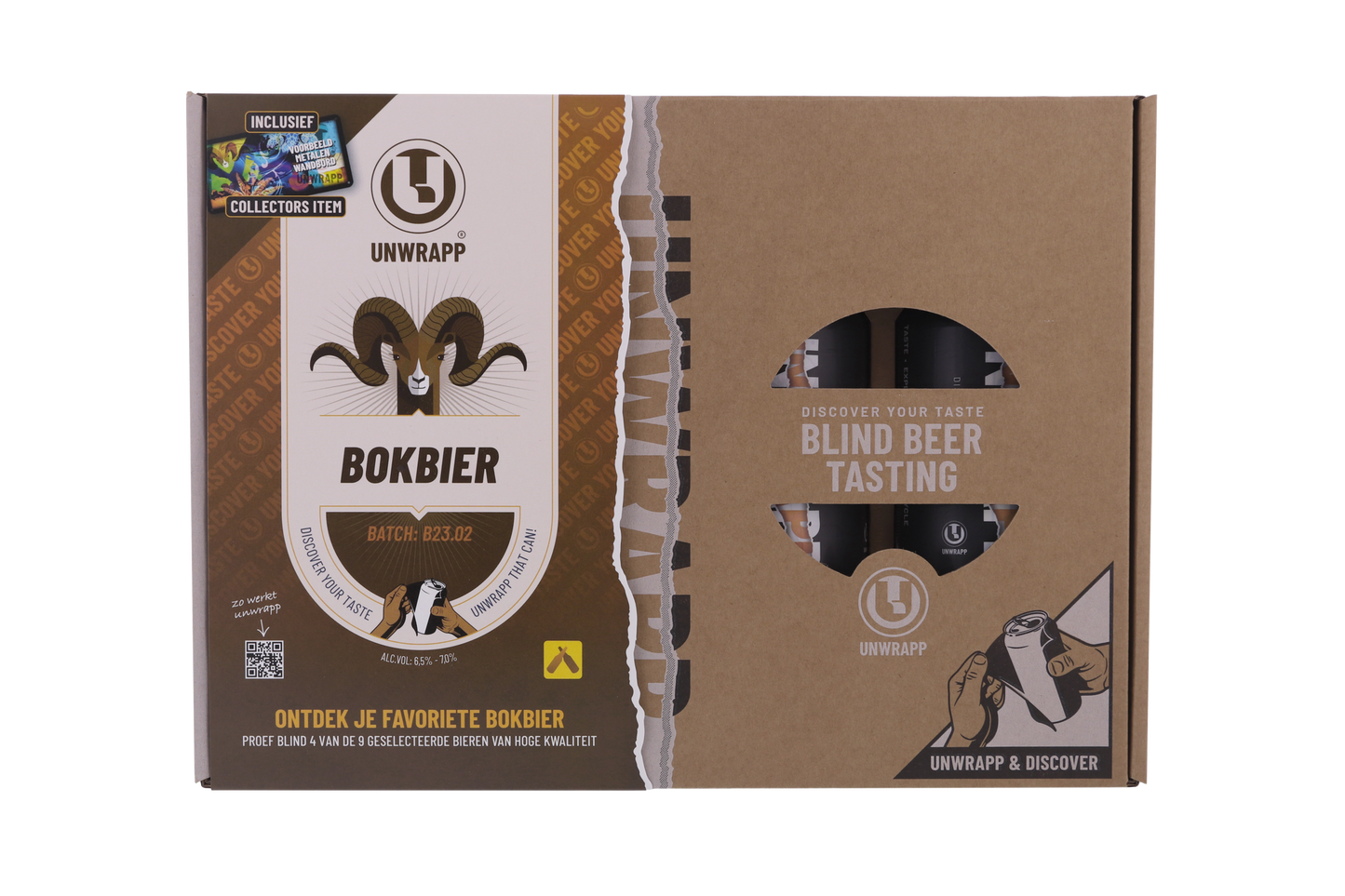 UNWRAPP Bokbier box