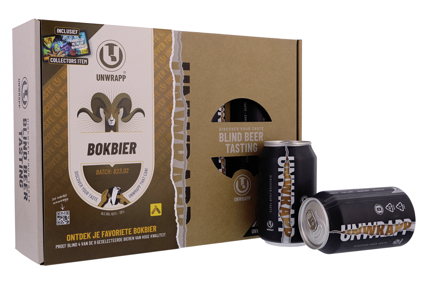 UNWRAPP Bokbier box